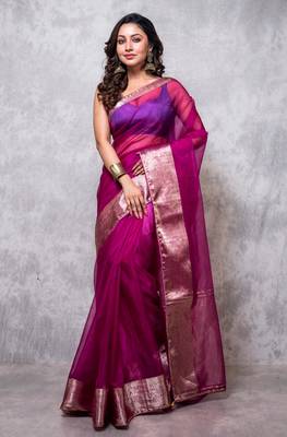 Organza saree 1