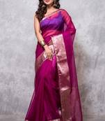 Organza saree