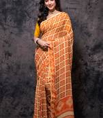 Georgette saree with digital print