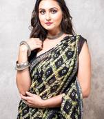 Georgette saree with digital print