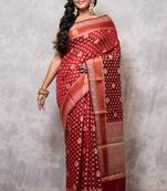 Chandari cotton resham saree