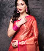 Kora silk saree