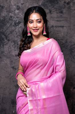 Tissu check, kora, tissu saree 1