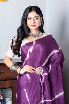 Chiffon Saree (Tie & Dye)
