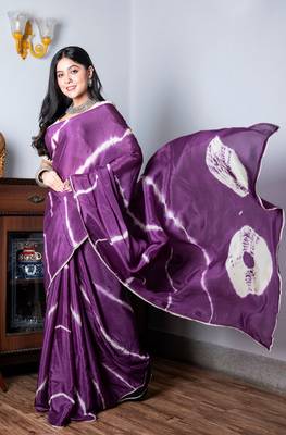 Chiffon Saree (Tie & Dye) 4