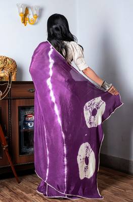 Chiffon Saree (Tie & Dye) 5