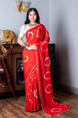 Chiffon Saree (Tie & Dye) 2