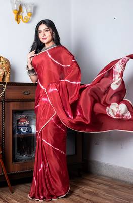 Chiffon Saree (Tie & Dye) 4