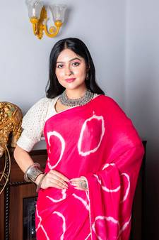 Chiffon Saree (Tie & Dye)