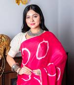 Chiffon Saree (Tie & Dye)