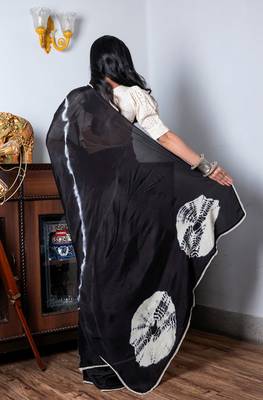 Chiffon Saree (Tie & Dye) 5