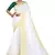 Kasavu Kerala Solid Cotton White And Gold Traditional Saree