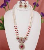Real Natural Hyderabadi pearls Set With Certificate