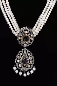 Real Natural Hyderabadi pearls Set