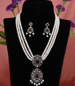 Real Natural Hyderabadi pearls Set