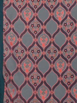 Grey Embroidery Sequence Work Viscose Rayon Kurta, Pant and Dupatta Set 7