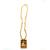 BRIJ HAAT Wooden Hanuman ji Locket with Wood Kanthi Mala (Wood mala)