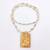BRIJ HAAT Wooden Hanuman ji Locket With Tulsi Kanthi Mala (Tulsi mala)