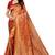 MAROON Zari Woven Kanjivaram Saree With Blouse