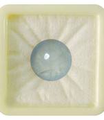 Natural Aquamarine at Wholesale Rate Fine Quality 2.25 Ratti 2.04 Carat Round Shape Beruj Loose Gemstone 1 Pcs