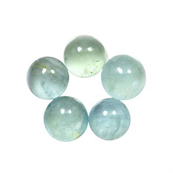 Natural Aquamarine at Wholesale Rate Fine Quality 2.25 Ratti 2.04 Carat Round Shape Beruj Loose Gemstone 1 Pcs 2