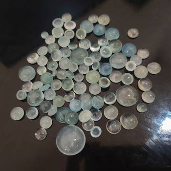 Natural Aquamarine at Wholesale Rate Fine Quality 5.25 Ratti 4.77 Carat Round Shape Beruj Loose Gemstone 1 Pcs 3