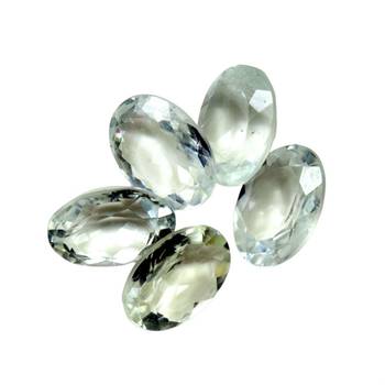 Natural Aquamarine at Wholesale Rate Fine Quality 1.25 Ratti 1.13 Carat Faceted Oval Shape Beruj Loose Gemstone 1 Pcs 2