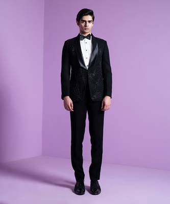 Black Moonbeam Tuxedo Set 1
