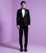 Black Moonbeam Tuxedo Set