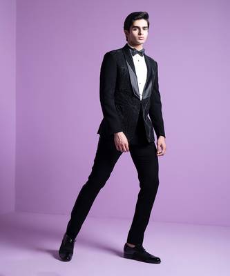 Black Moonbeam Tuxedo Set 3