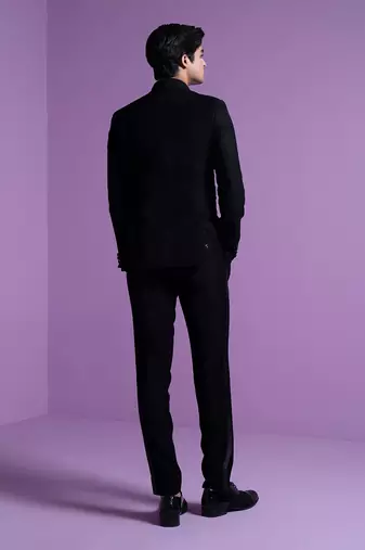Black Moonbeam Tuxedo Set