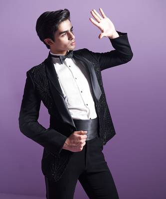 Black Moonbeam Tuxedo Set 6