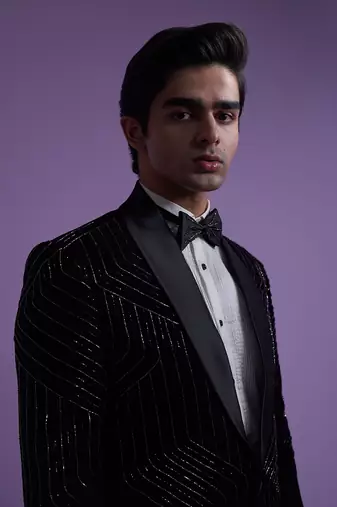 Black Ray Blaze Tuxedo Set