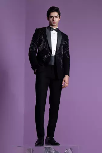 Black Ray Blaze Tuxedo Set