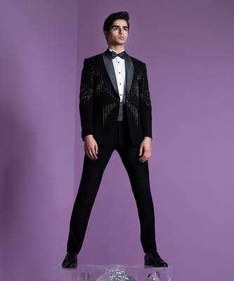 Black Ray Blaze Tuxedo Set 6
