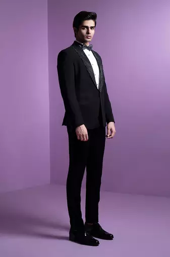 Black Eternal Eclipse Tuxedo Set