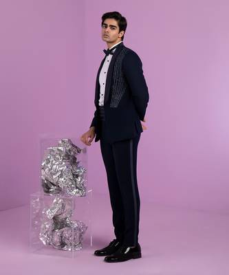 Navy Cosmic Tuxedo Set 2