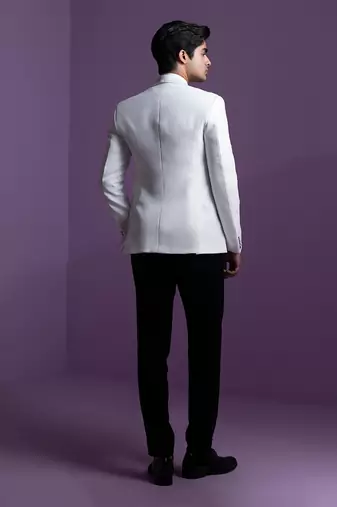 White Spotlight Tuxedo Set
