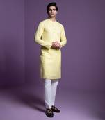 Lemon yellow Kurta set