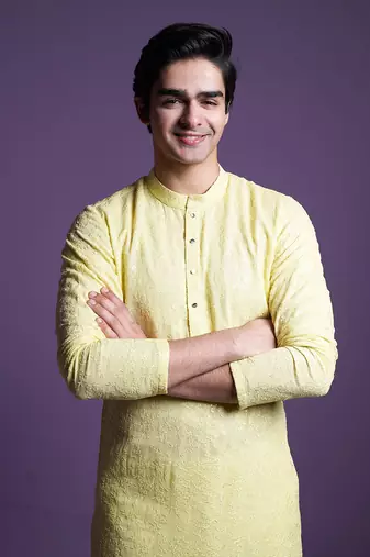 Lemon yellow Kurta set