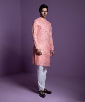 Coral kurta Set 2