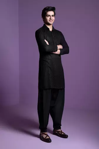 Black Kurta set