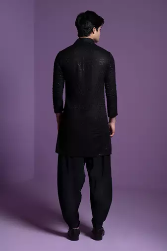 Black Kurta set