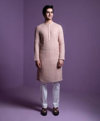 Old Rose kurta set 1