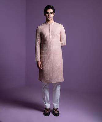 Old Rose kurta set 2