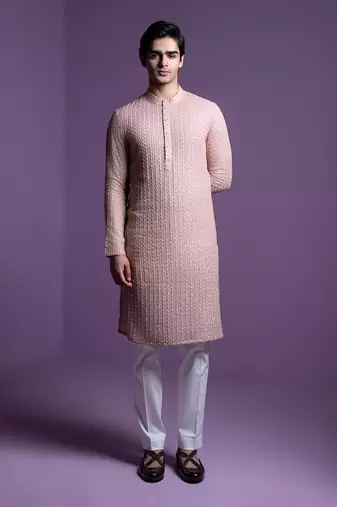 Old Rose kurta set
