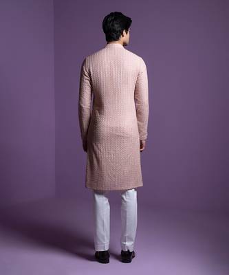 Old Rose kurta set 3