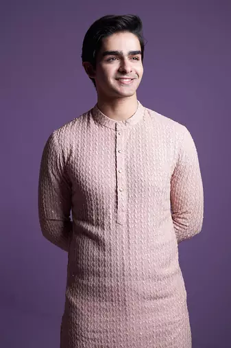 Old Rose kurta set