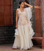 Ayla Ivory Skirt Set