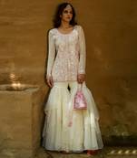 Zoya Lemon Sharara Set